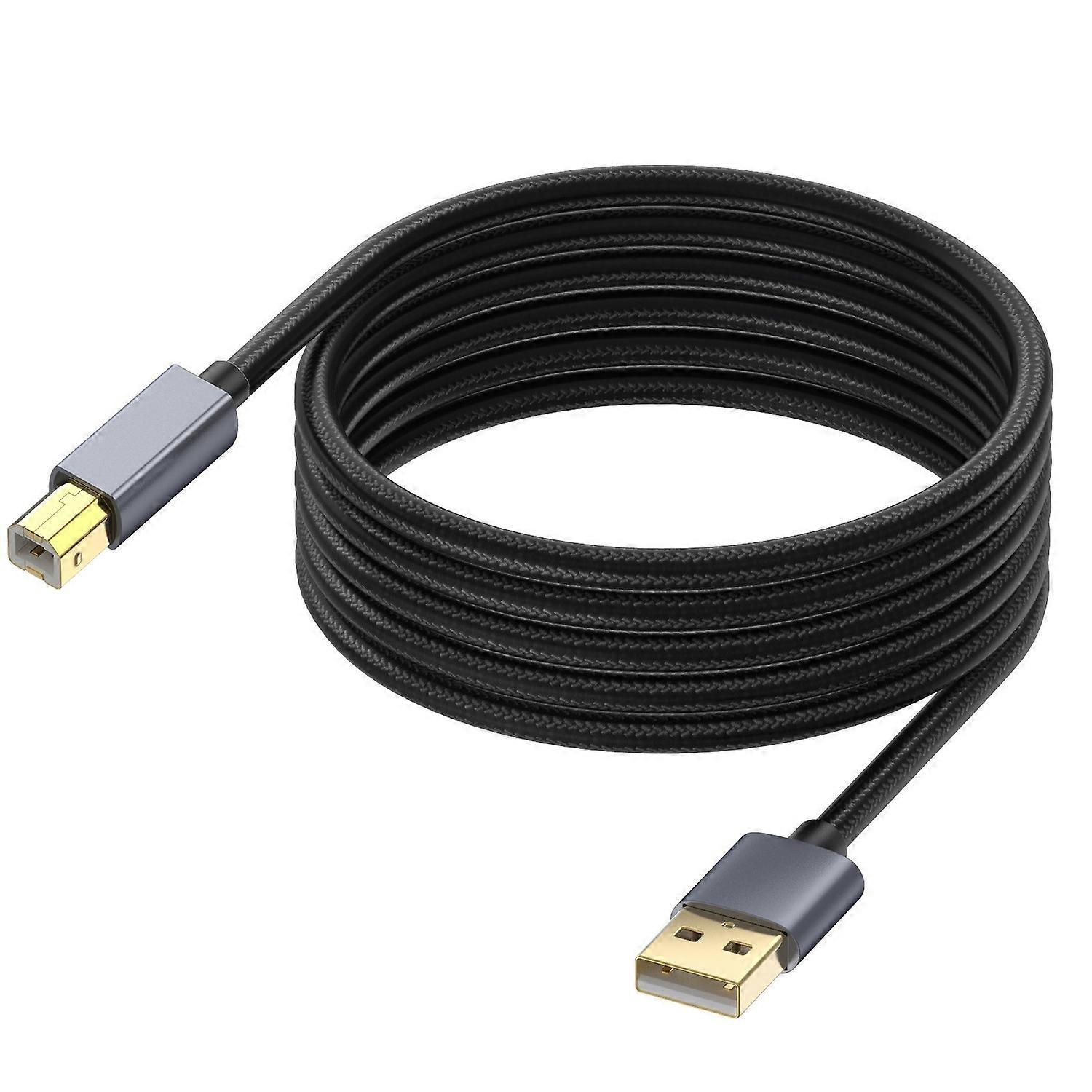 USB 2.0 Square Port Printer Data Cable 10m