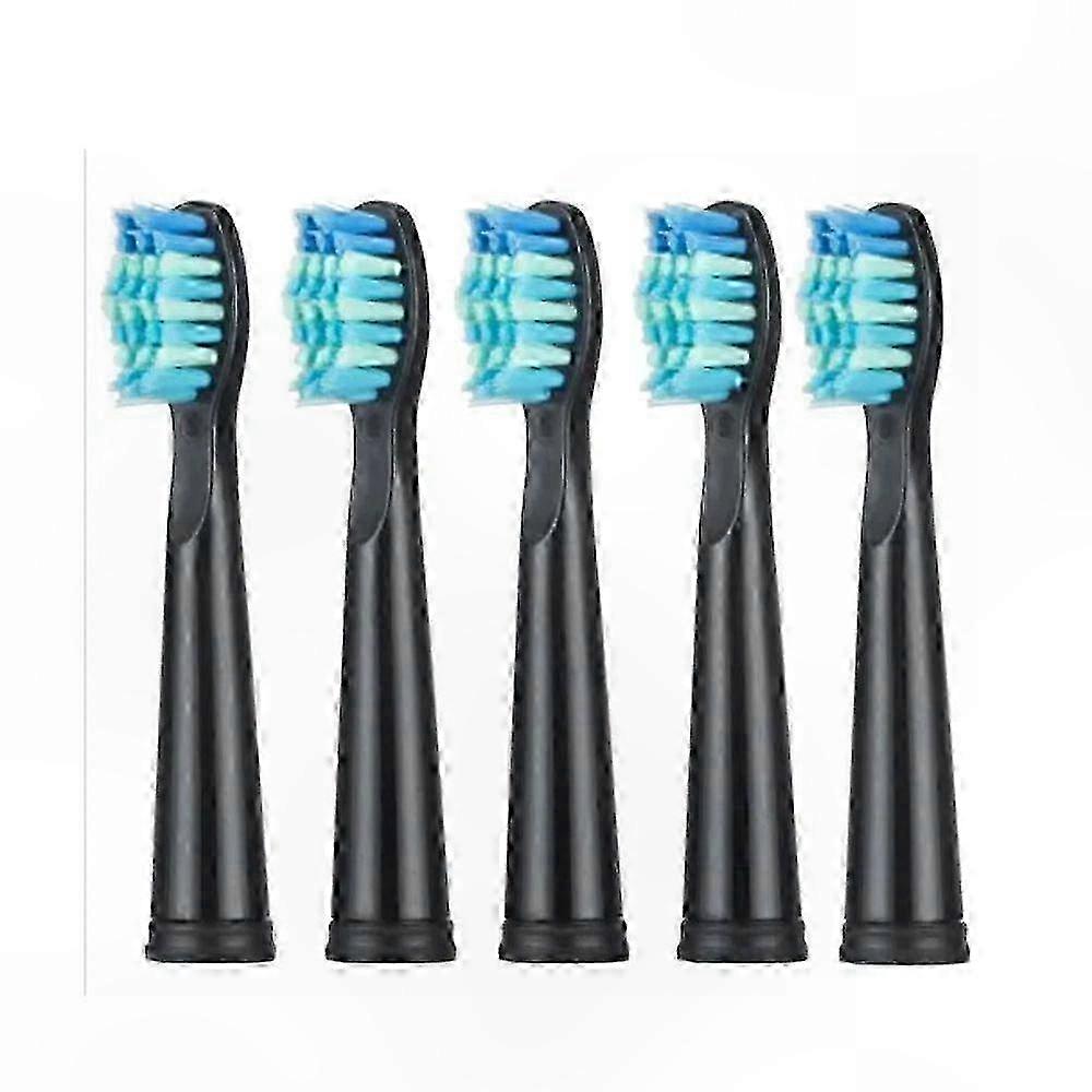 5-Pack Replacement Toothbrush Heads for Select Electric Toothbrush Models