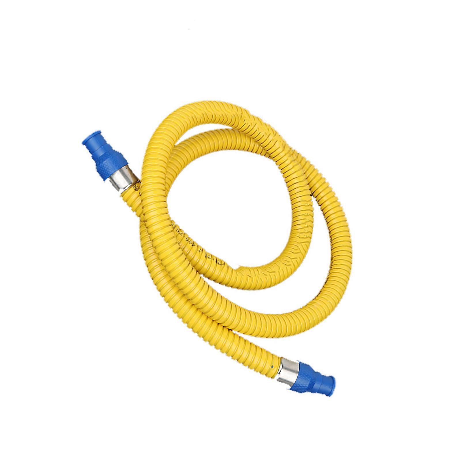 Adjustable Stainless Steel Gas Line For Water Heater Part Heat Resistant Leak Proof Simple Assembly Connecting Multicolor