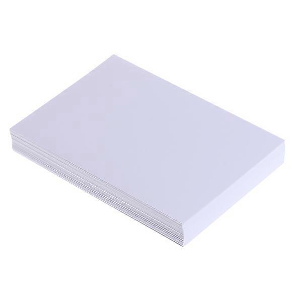 100 Sheets Inkjet High Gloss Photo Paper 4x6'' Quick Drying Water Resistant Photo Paper for Home Office Daily Use