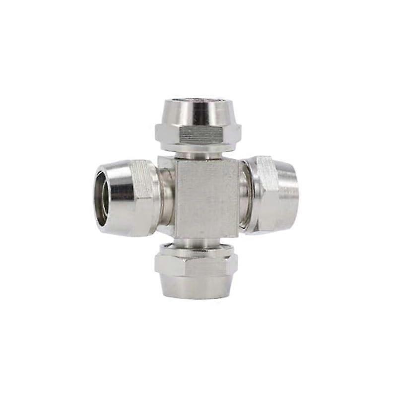 Pneumatic Quick Hose Tube Coupling OD Brass Fast Pipe Fitting Ttype Ltype Crosstype Connector(PZA,8mm) 8mm Pza