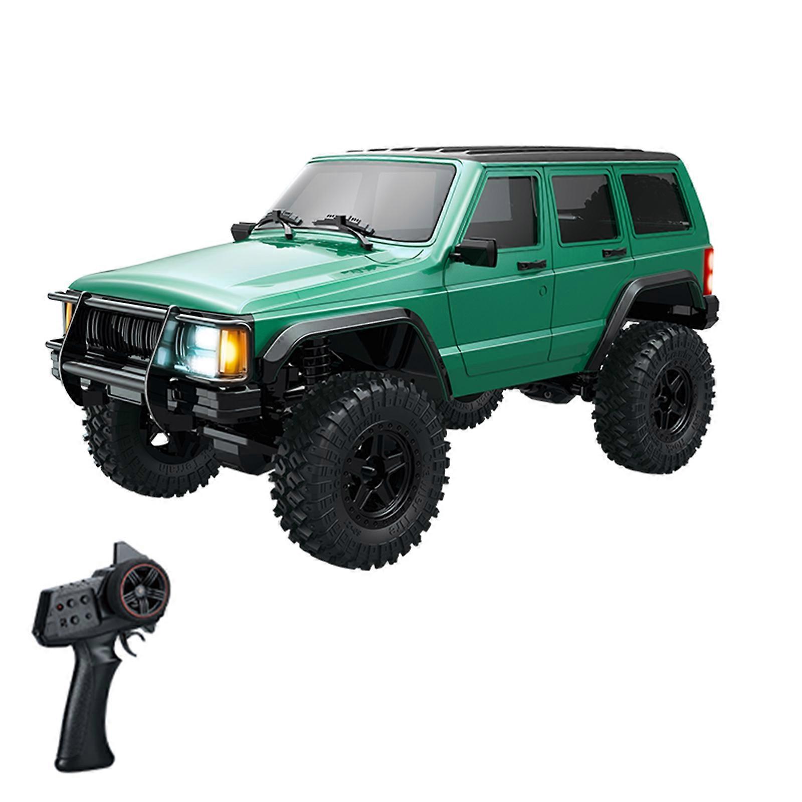 Simulation Climbing 1:18 4WD Remote Control Car Metallic Green 28cm