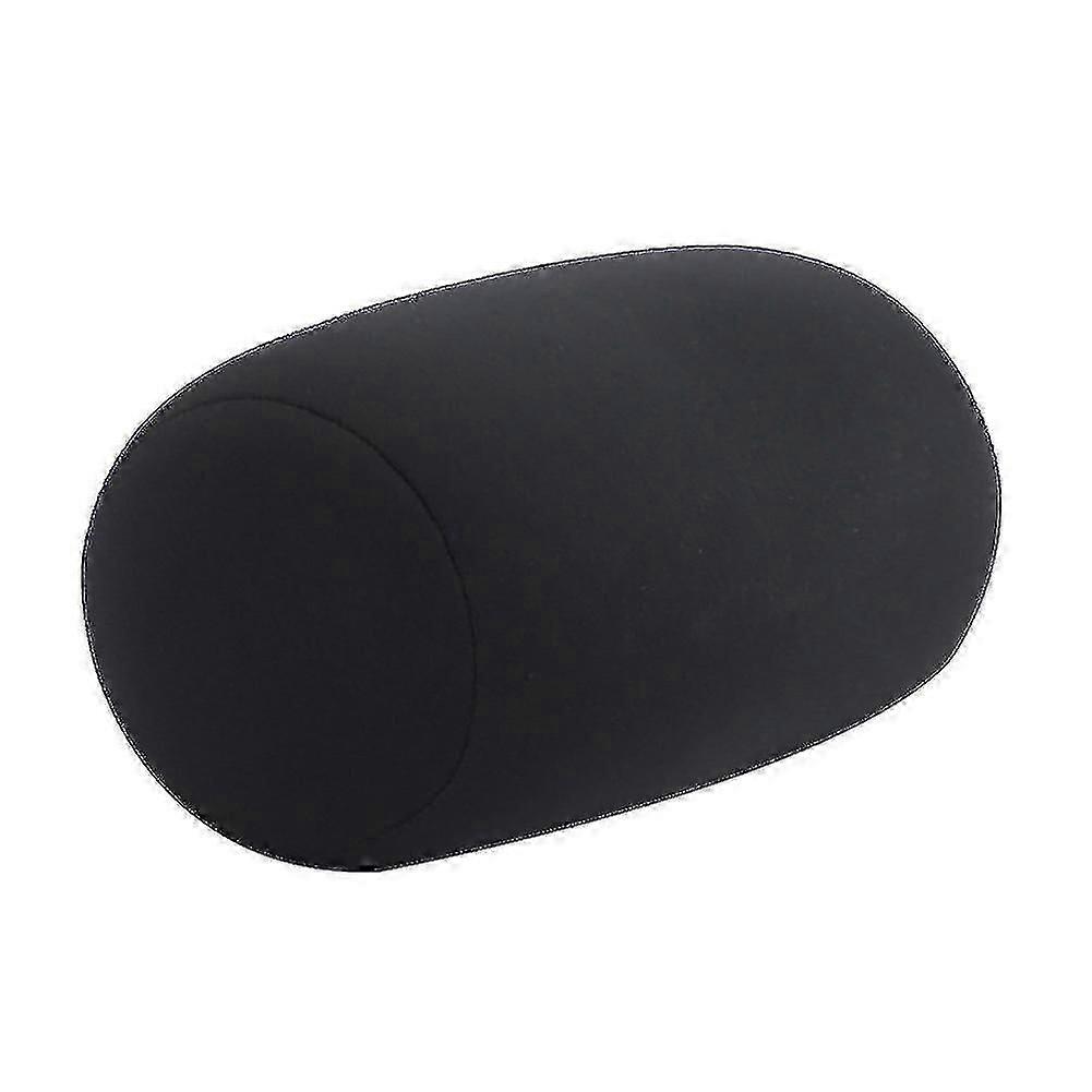 Soft And Comfortable Solid Color Foam Particle Cylindrical Pillow