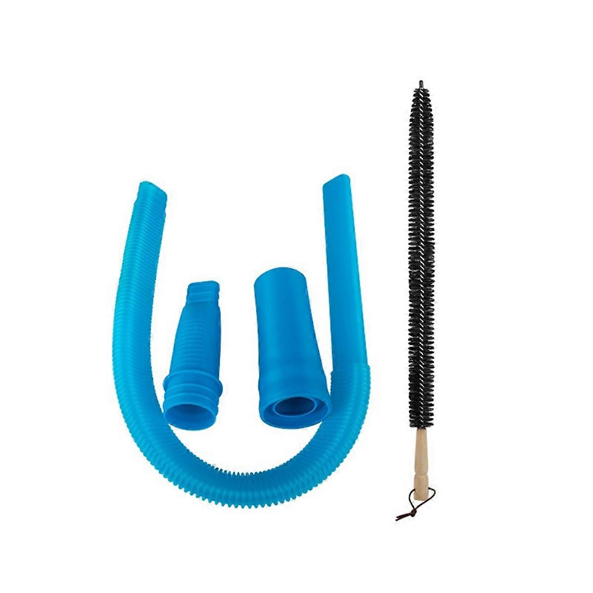 2 Pieces Dryer Vent Cleaner Kit and Dryer Lint Brush Vacuum Hose Attachment Brush Lint Remover