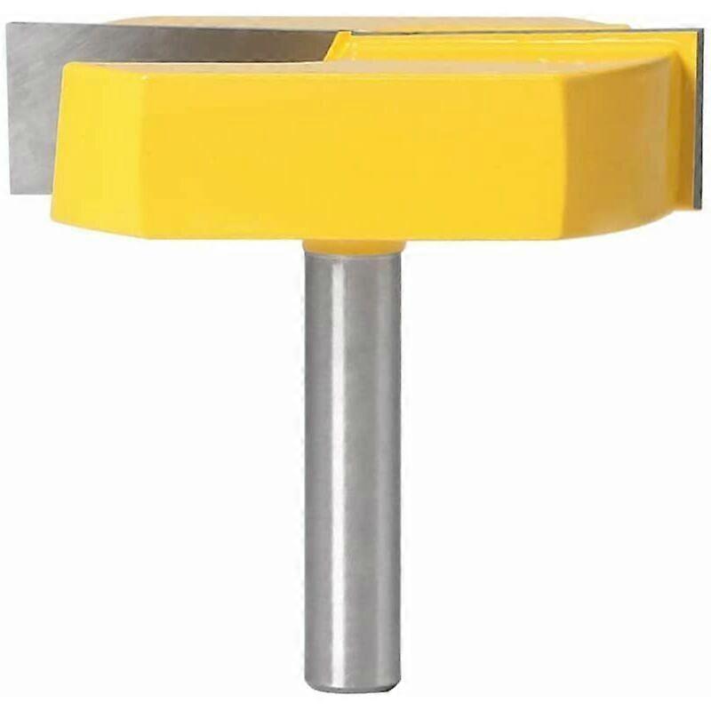 8mm Router Bit, Bottom Cleaning Surface Planing Cutter, T-Track T-Slot Router
