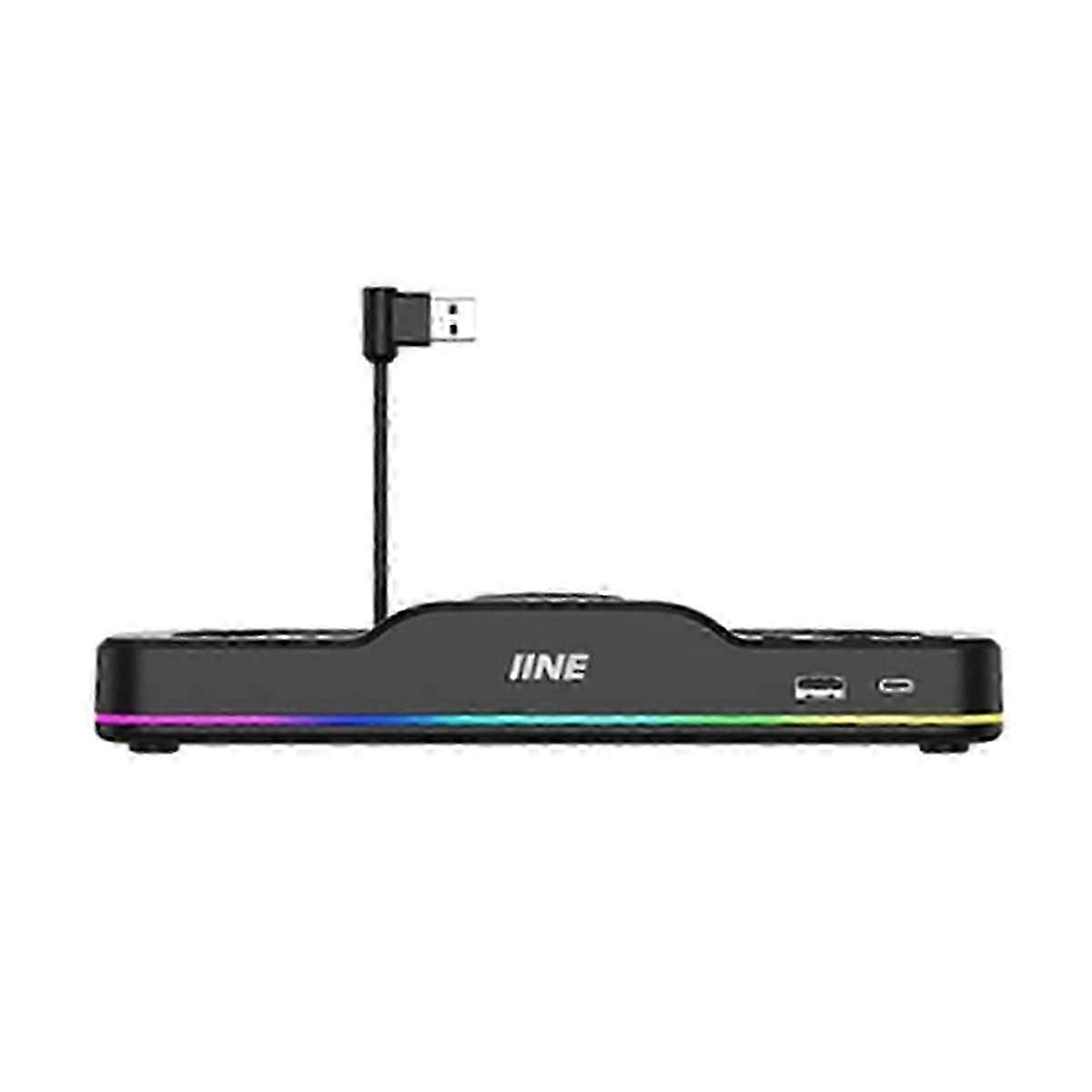 Cooling Dock with Dual Fans & RGB Lighting for Nintendo Switch Console