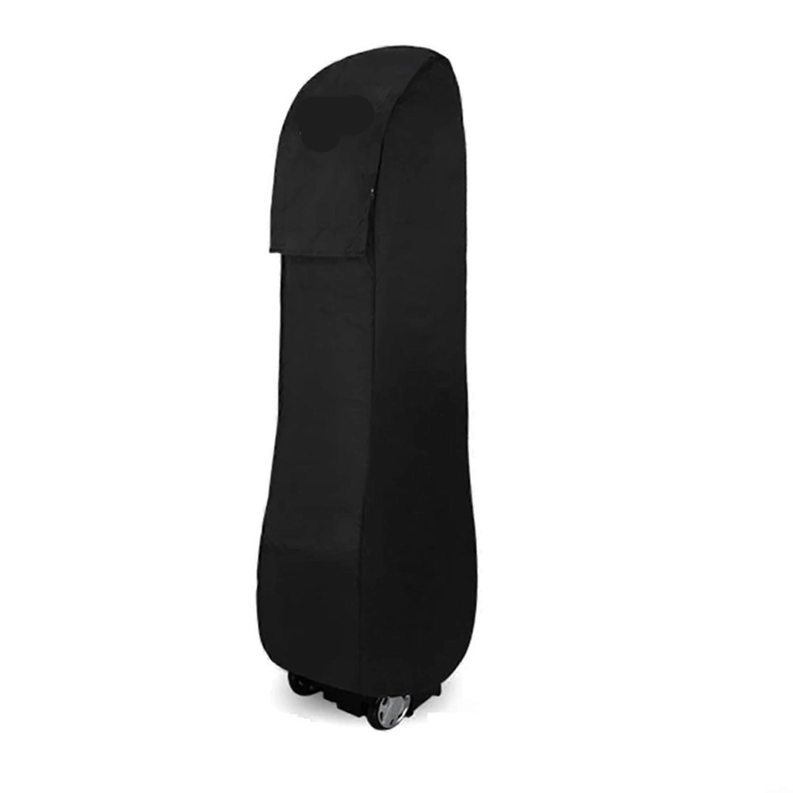 Golf Travel Bag Rainproof Waterproof Large Capacity Golf Club Bags Storage Pouch Black