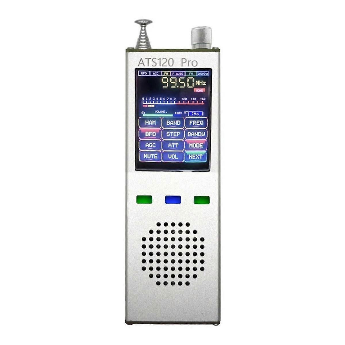 ATS120Pro V4.17 SI4732 Radio - FM, SSB, SDR, AM, LSB Full Wave Receiver for Enhanced Audio Clarity