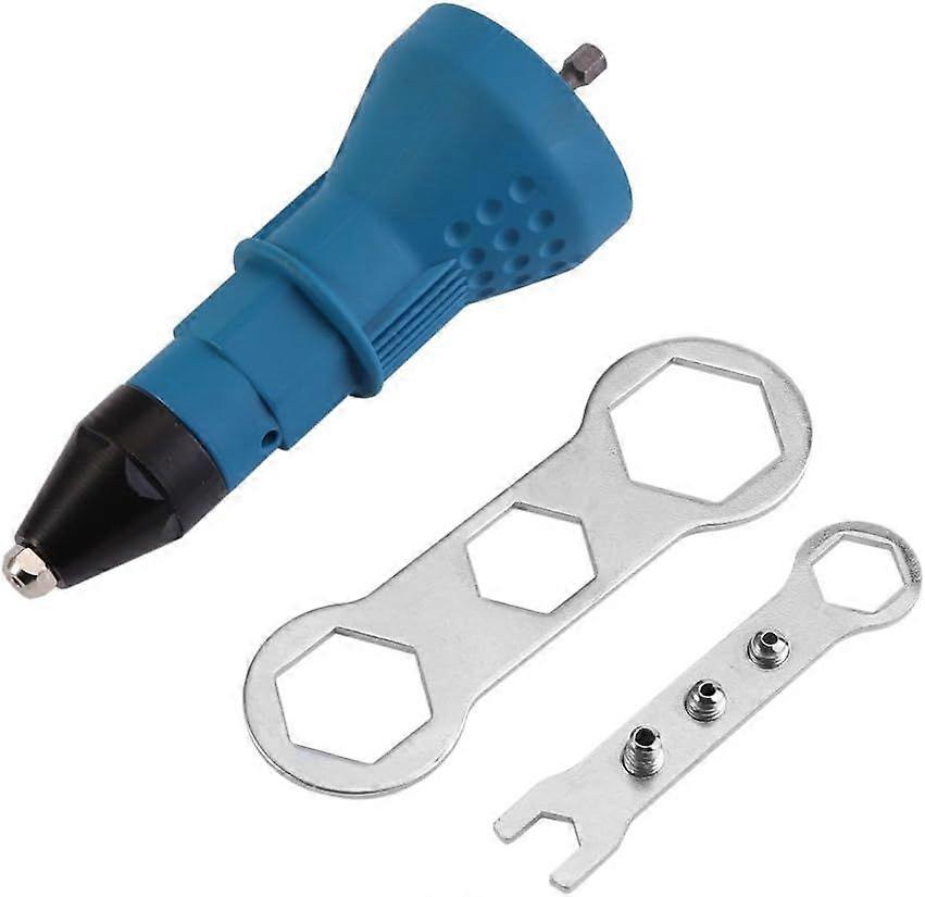 Riveter Adapter Electric Rivet Nut Tool Cordless Rivet Gun Electric Rivet Drill