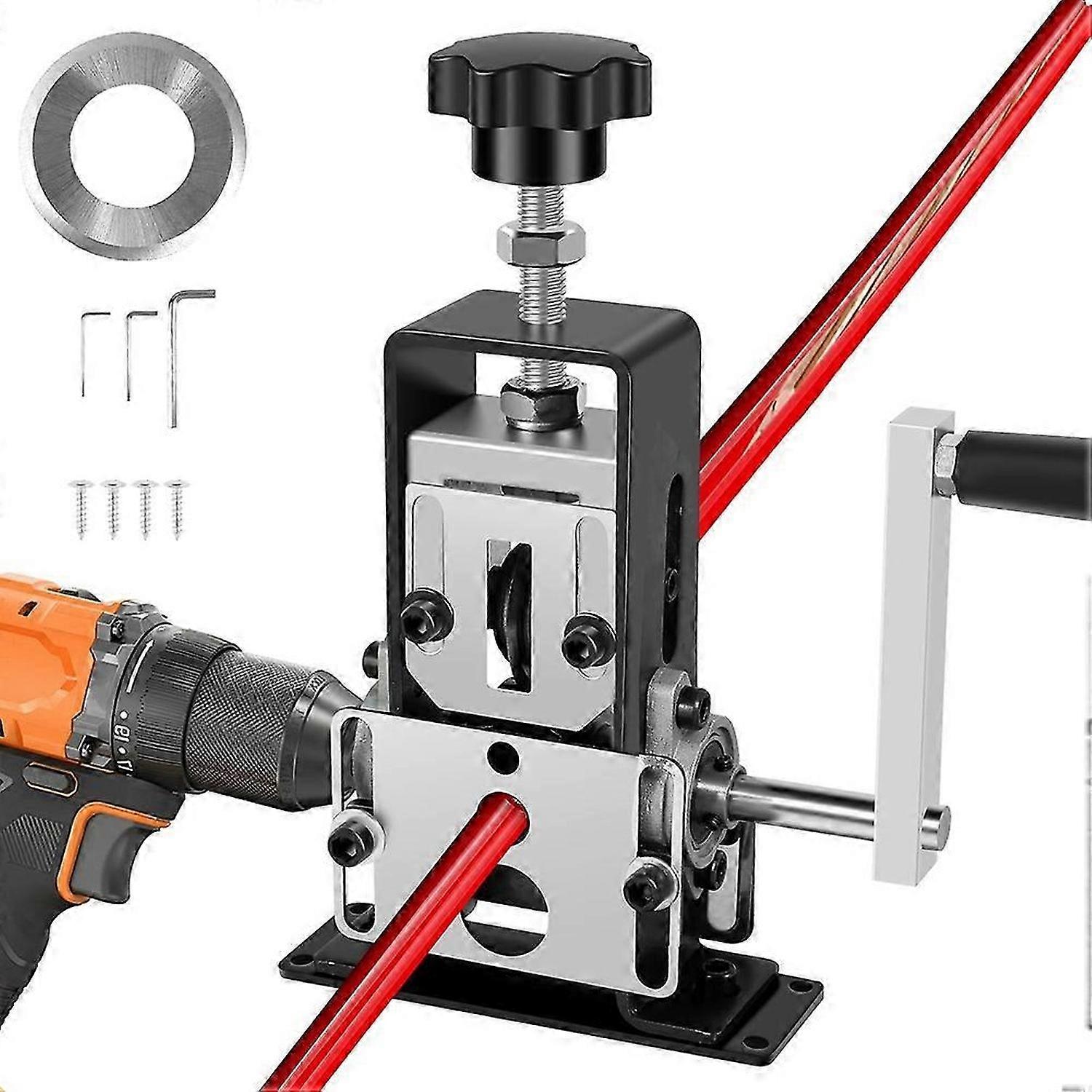 Manual Wire Stripping Machine Gauge Wire 0.06-1 Inches Scrapping Copper Wire Peeler Machine Drill Po