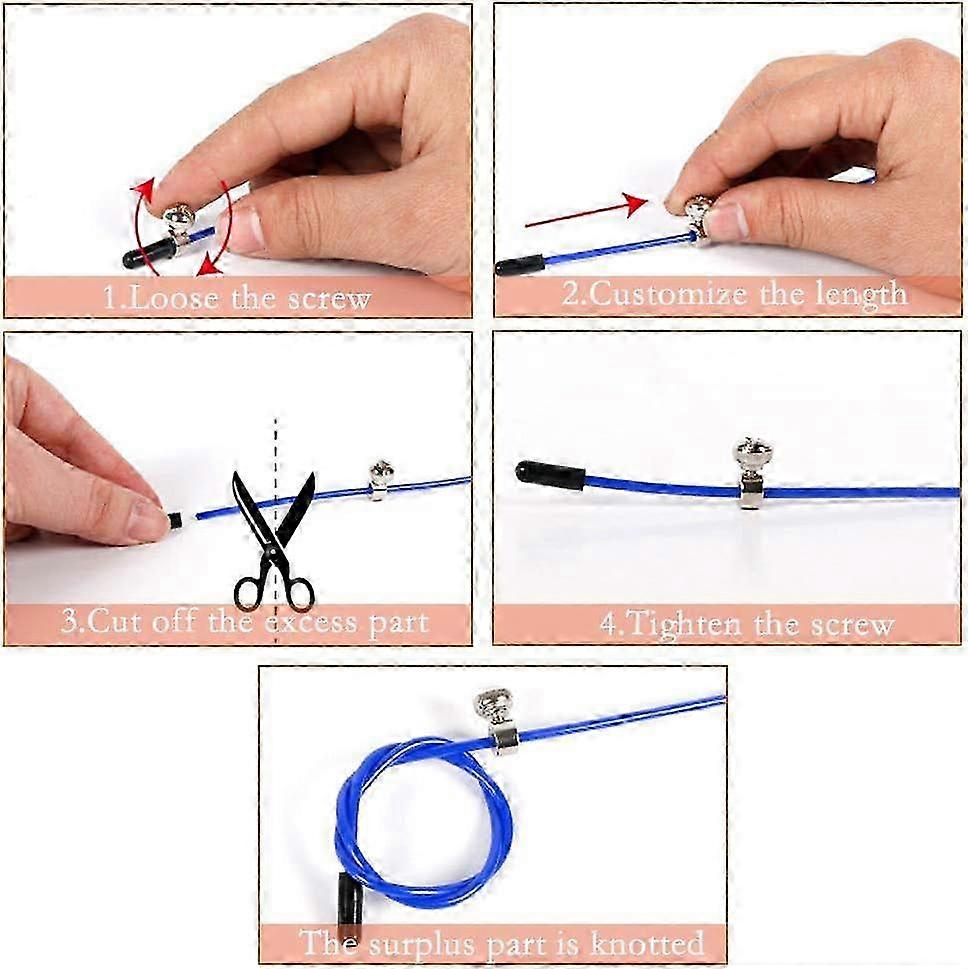 Adjustable Skipping Rope for Home Exercise and Slim Body Cross Fit Training 2025