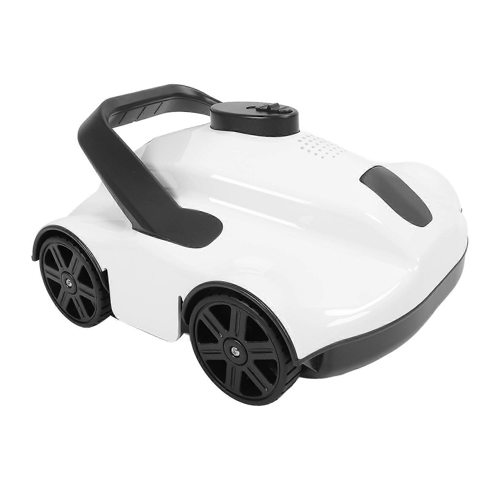 Cordless Robotic Pool Vacuum 5200mAh White 34x28.5cm EU Plug