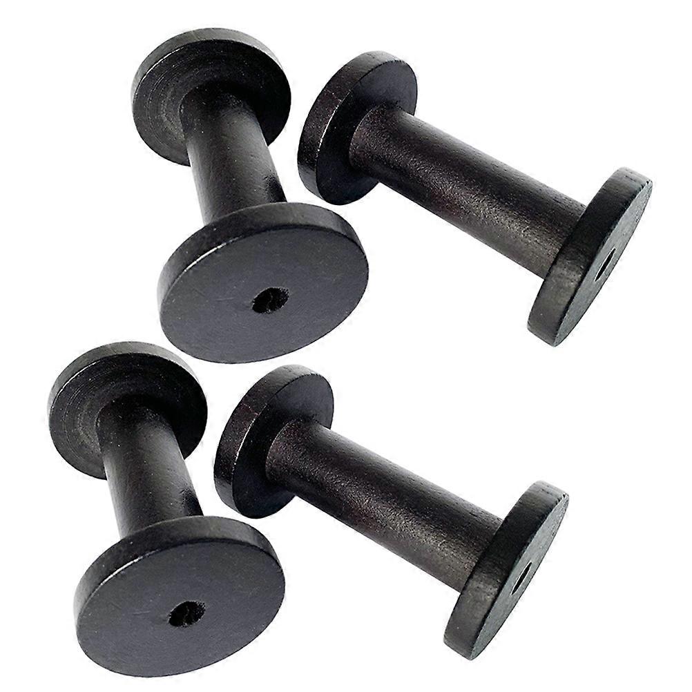 Wood Thread Bobbins Thread Holder for Sewing Use 12Pcs Vintage Style