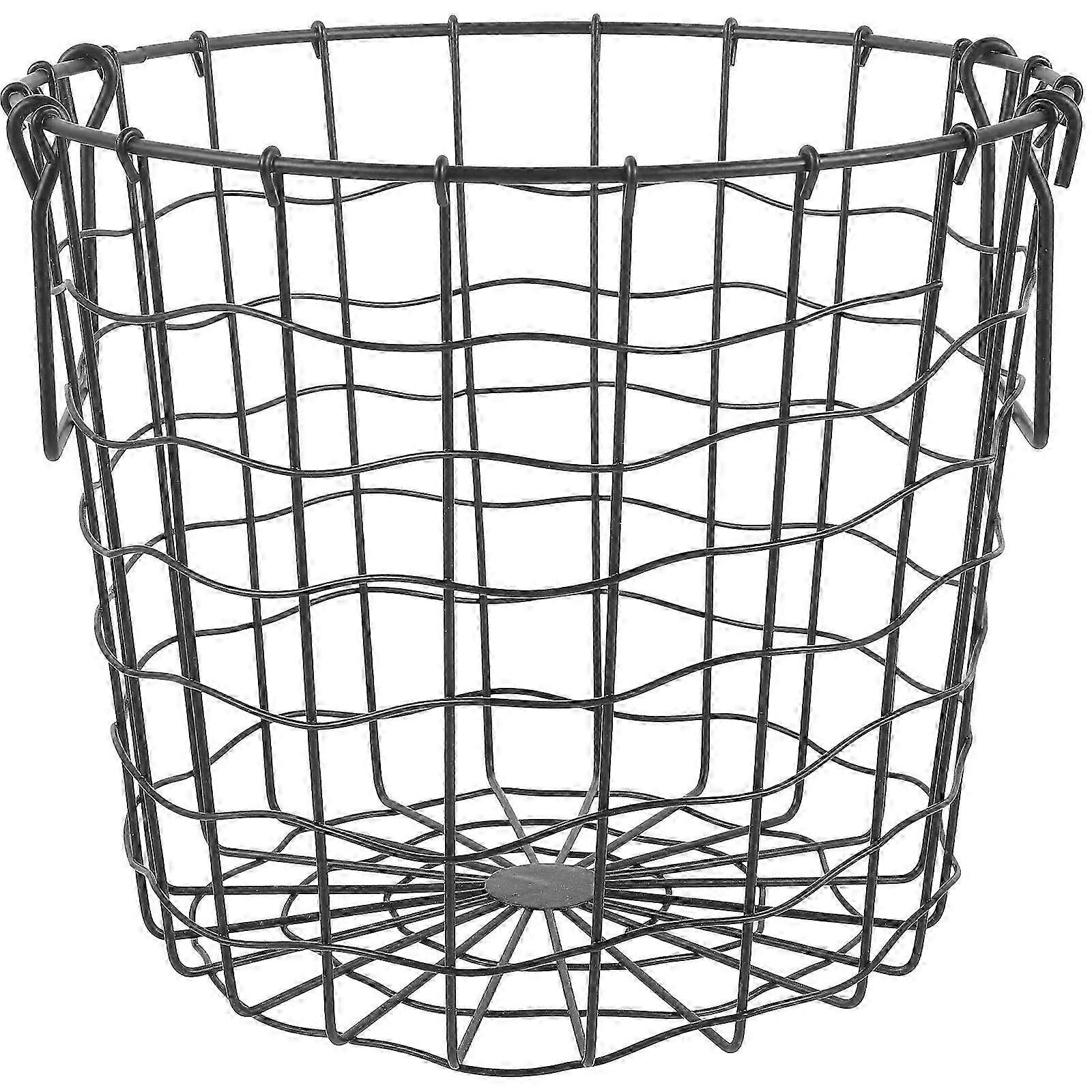 Firewood Storage Basket Wire Storage Basket Logging Carrier Collapsible Handle Basket