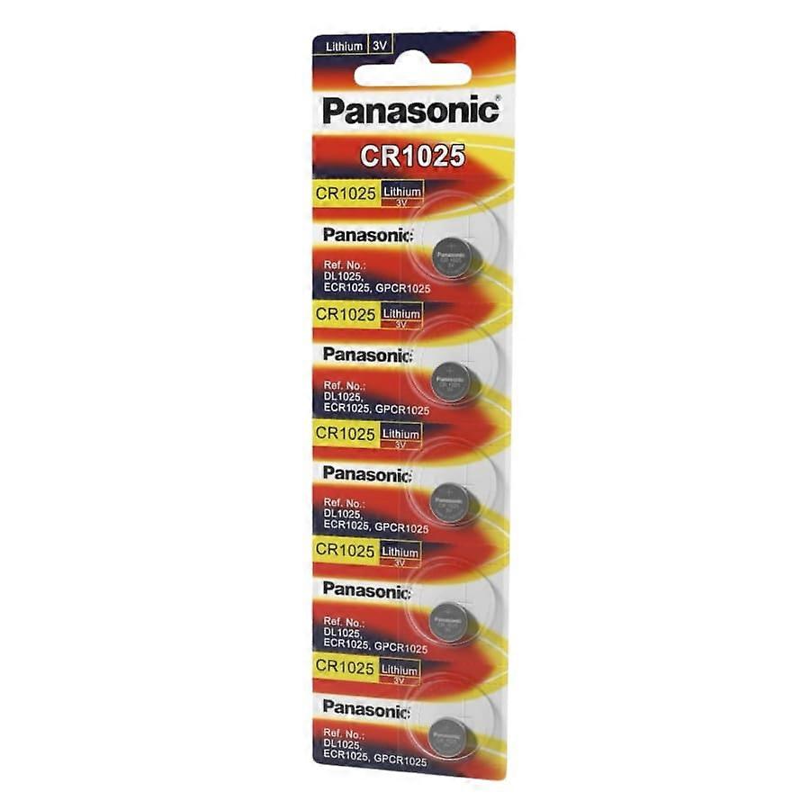 Watch Batteries For Panasonic Cr1025 (5 Pack)