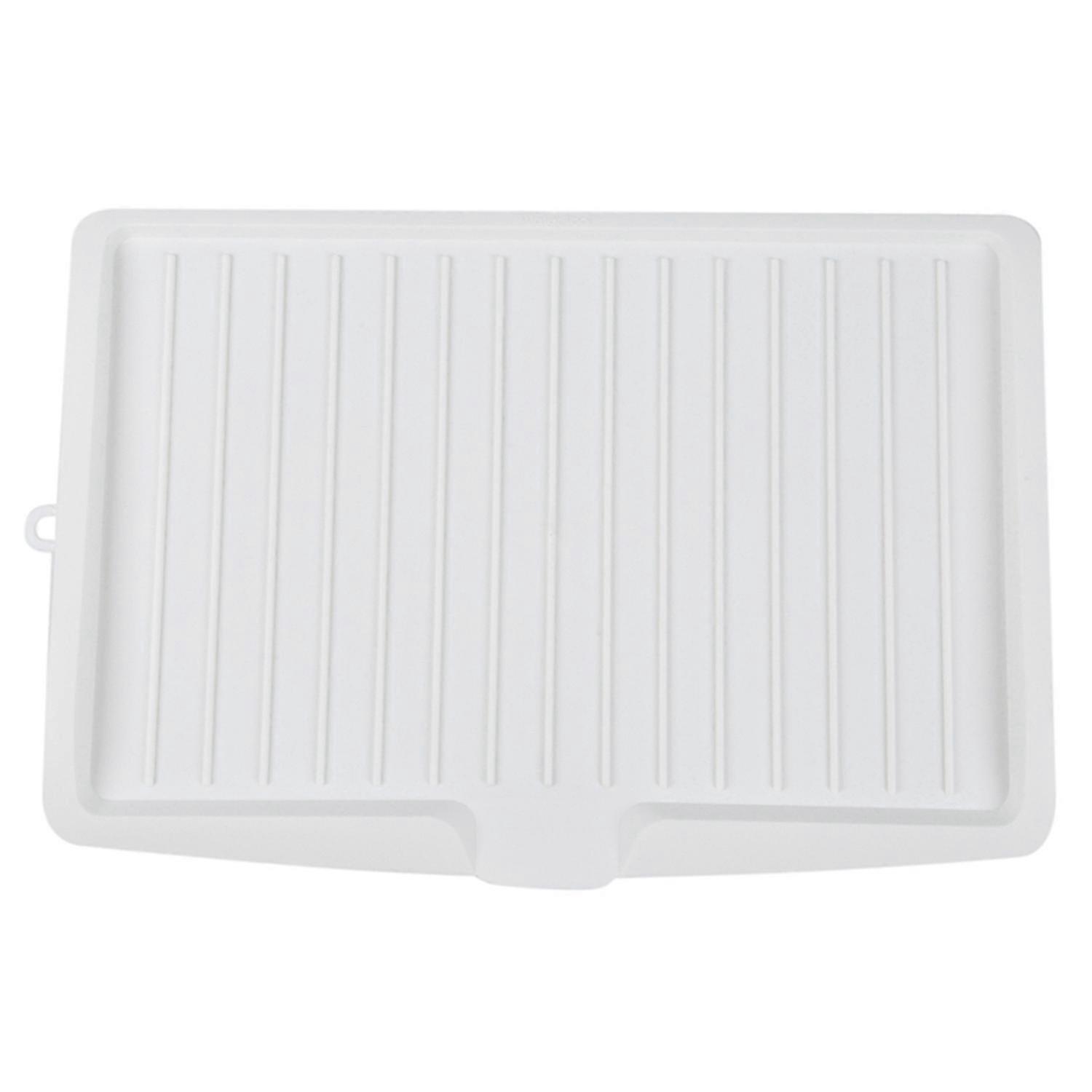 Plastic Dish Drainer Drip Tray Plate Cutlery Rack