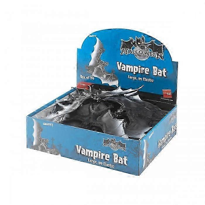 Smiffys Vampire Bat Halloween Decoration (Pack of 24)