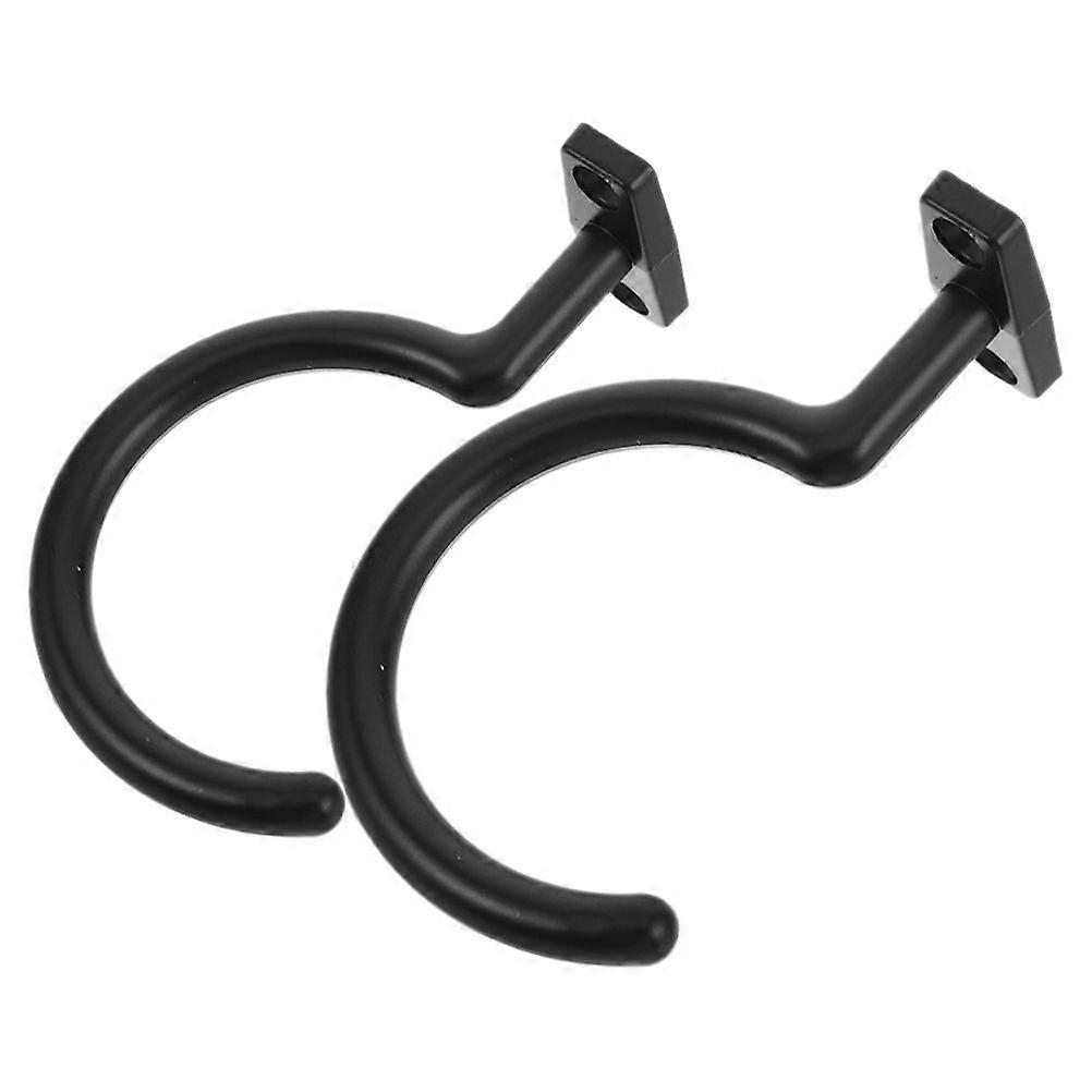 2pcs Snooker Billiard Cue Hooks Pool Table Accessories Pool Cue Hanger Pool Cue Storage Hanger Pool Rack Holder Under Table Hook