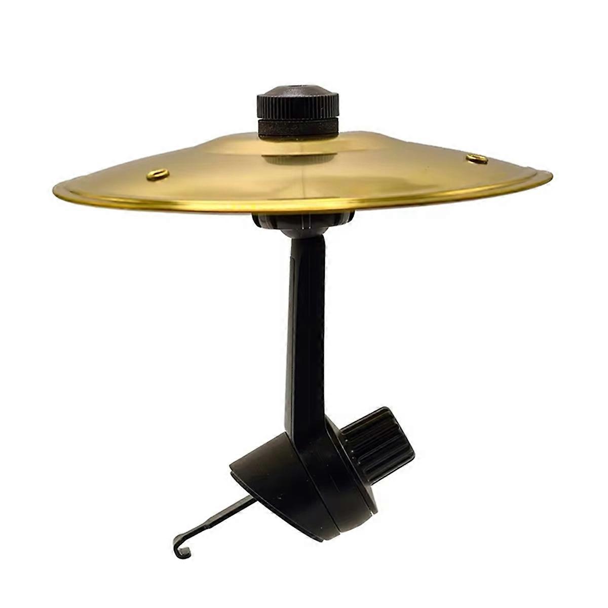 صنج طبلة سيارة صغيرة، ملحق فتحة تهوية مثبت، ديكور موسيقي لجميع أنواع المركبات، لمحبي الموسيقى