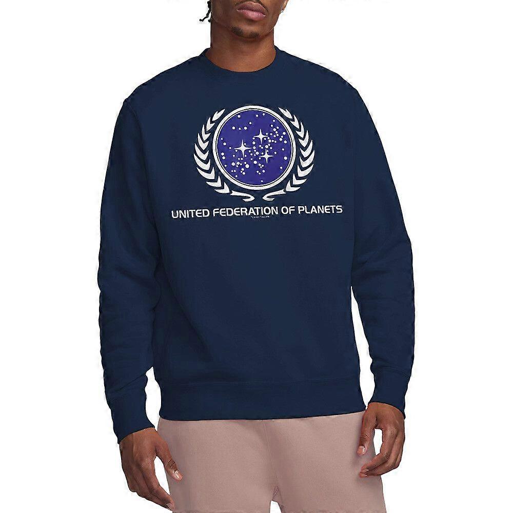 Moletom com Logo da Federação Unida de Star Trek, Estilo Marinho 689