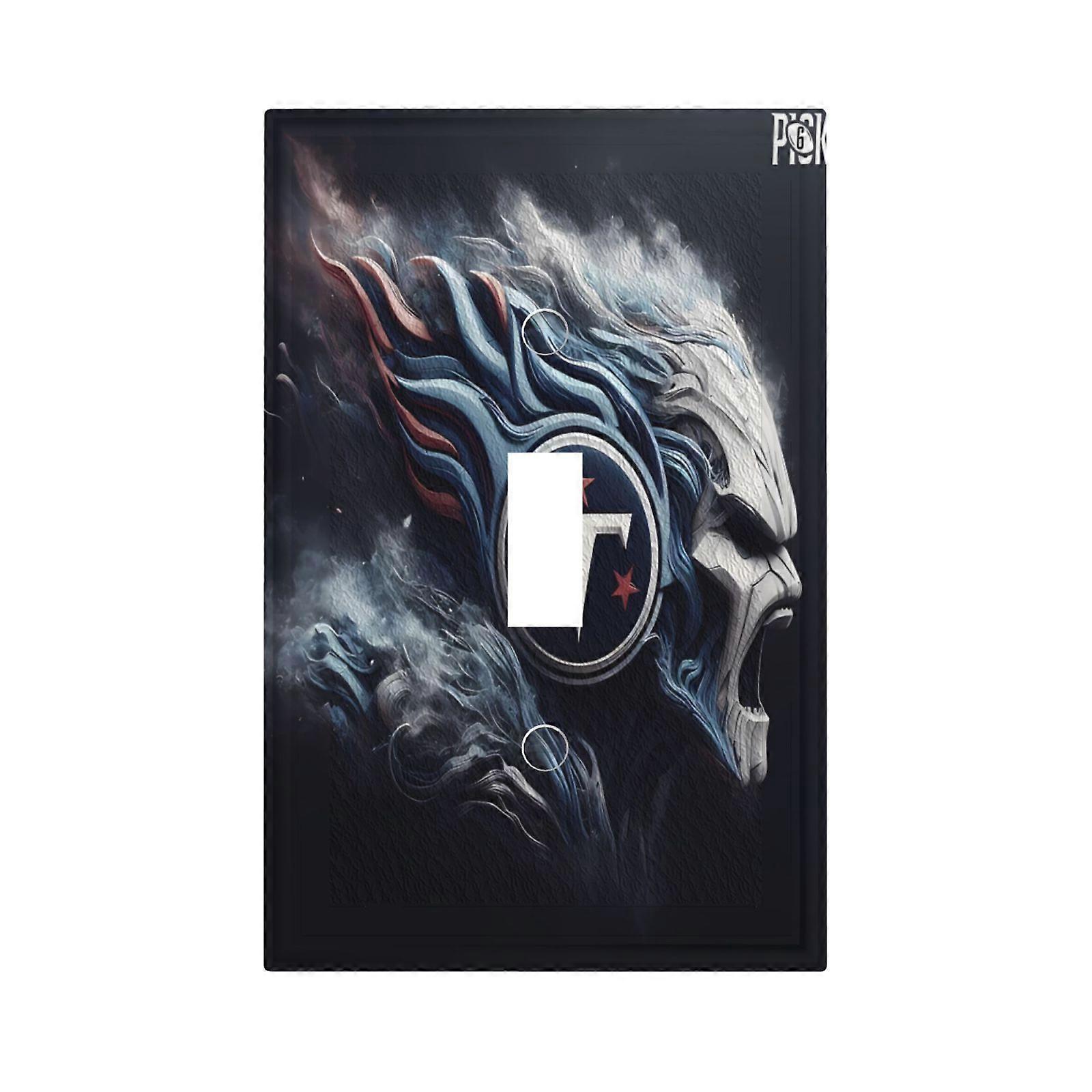 Titans Switching Lights Single Leather Roman Frame Switch Panel Wall Panel Single Double/Pull Light Switch