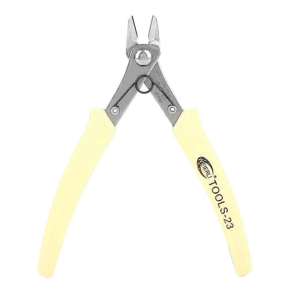 Mini pince coupante diagonale en acier inoxydable de 5 pouces, pince électronique précise, cisaillement fiable