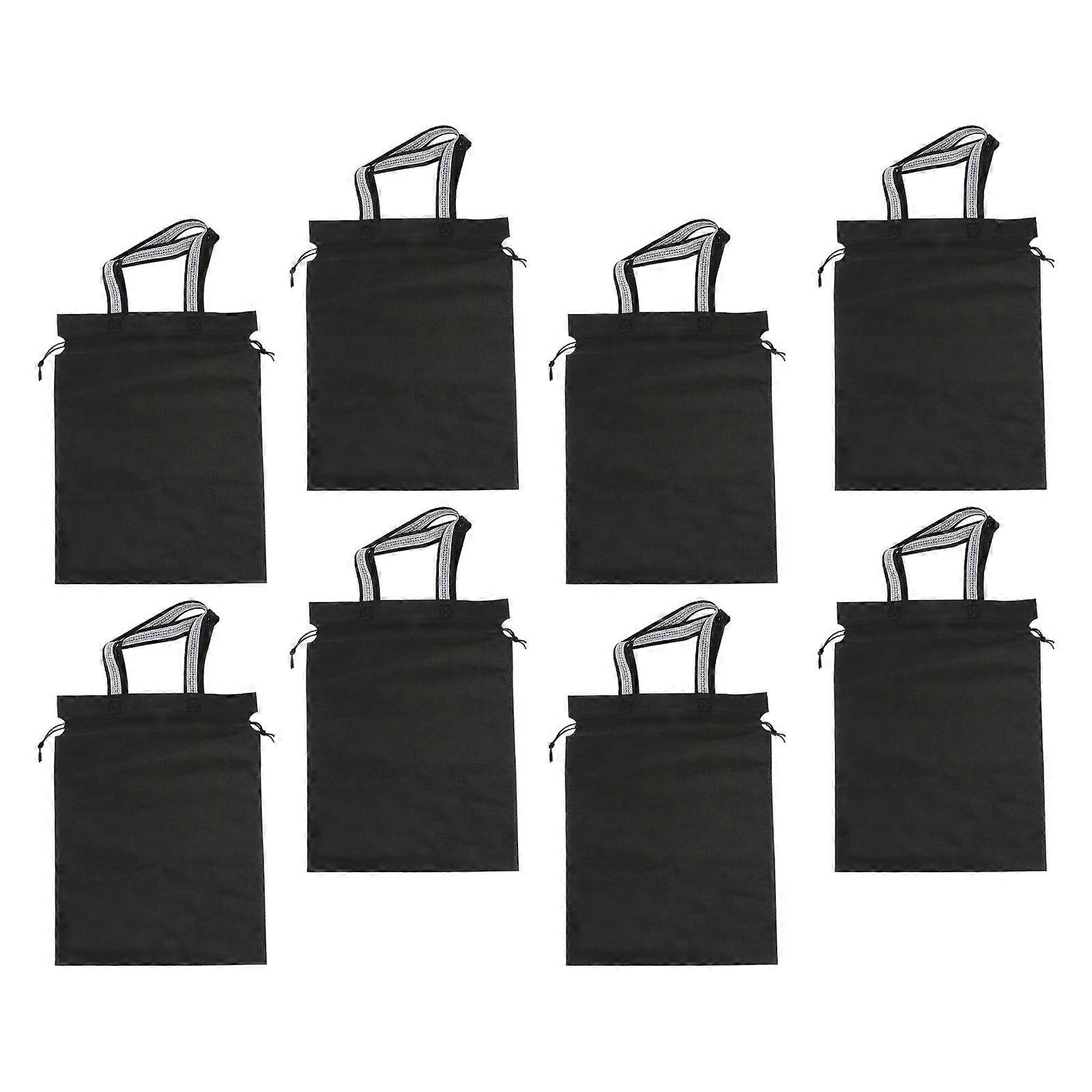 Practical Handheld Shoe Bag Drawstring Bag for Home Storage 10Pcs