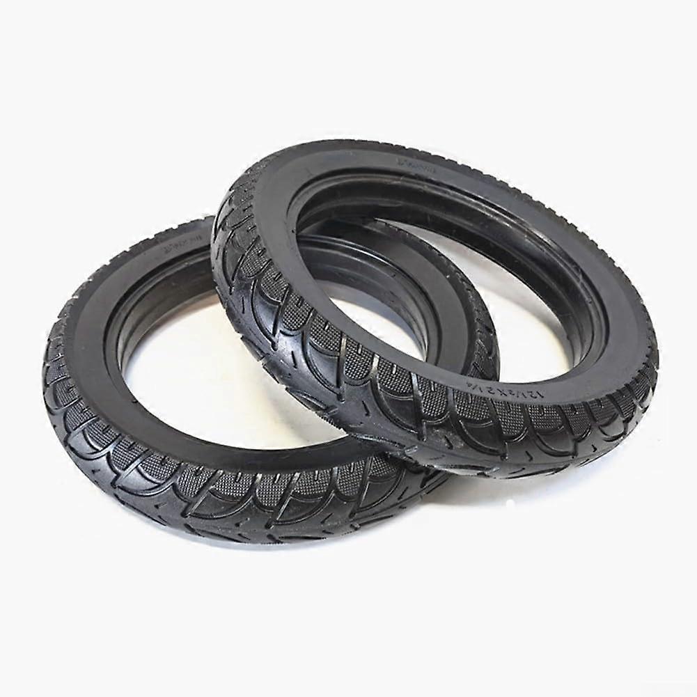 Solid Tire 12Inch For Electric Scooter And EBike, 1 Piece, Robust Construction, Compatible With EScooters And EBikes