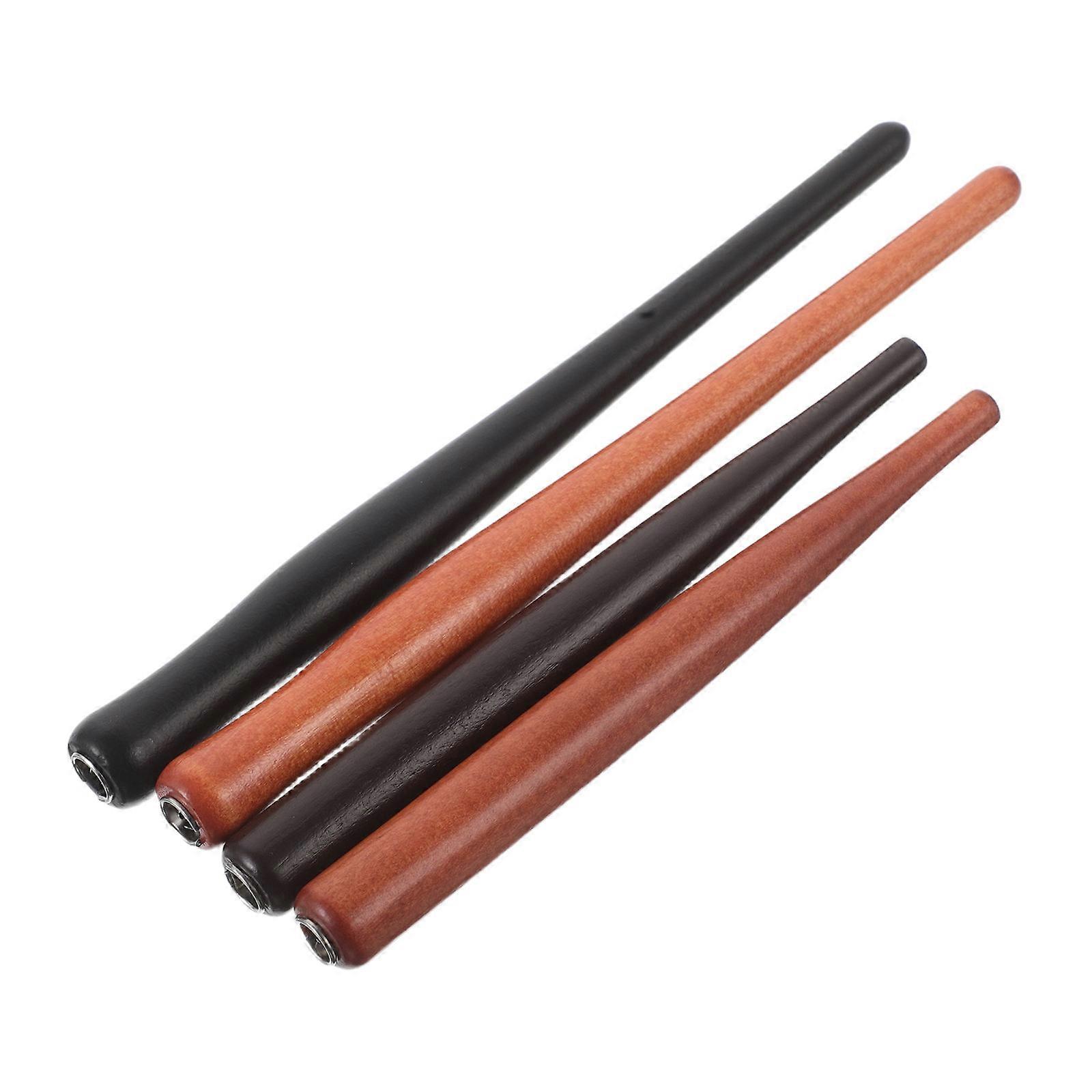 Assorted Color Dip Pen Handle Wooden Calligraphy Holder 12Pcs Set