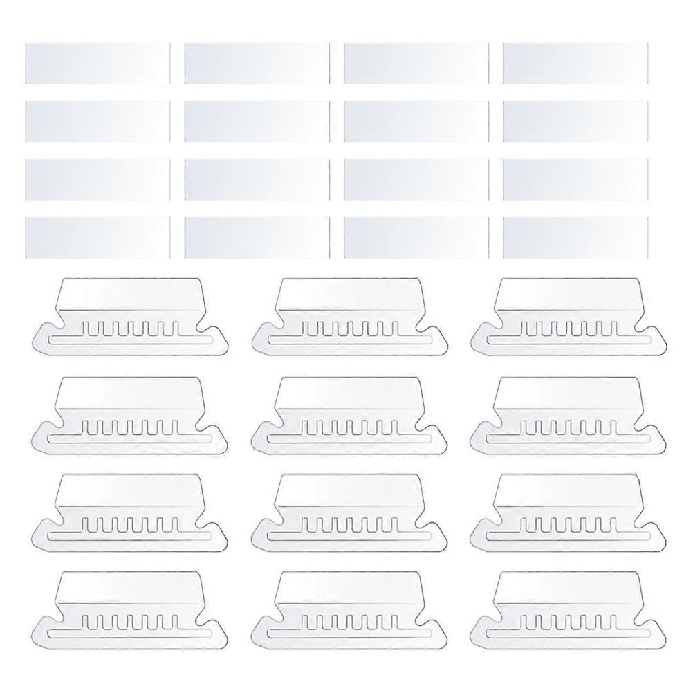 PVC File Folder Tabs for Classification Index 300Pcs Small Hanging