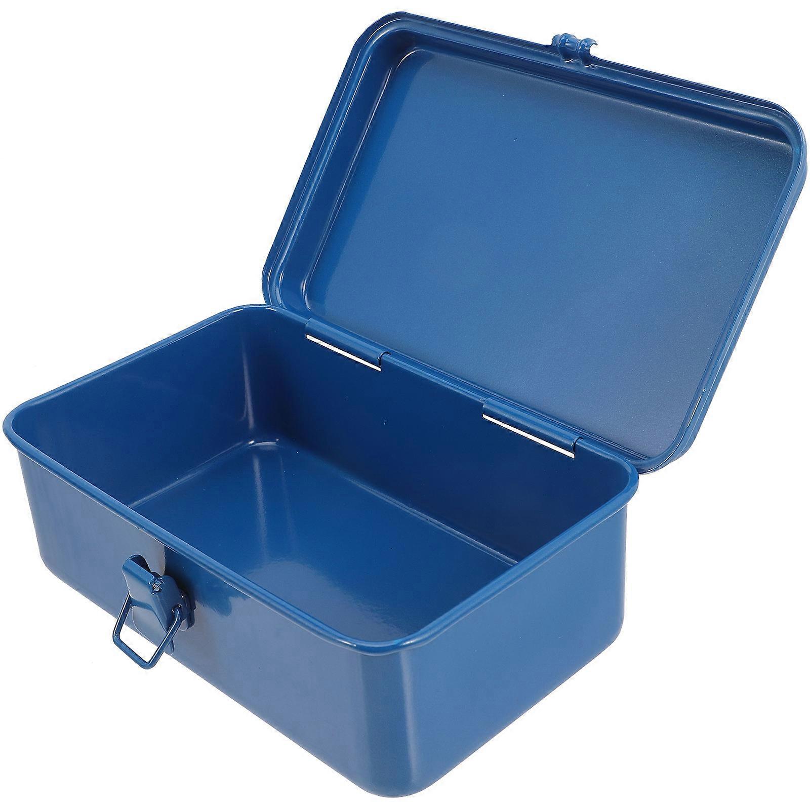 Iron Mechanics Tool Box Repairing Tool Storage Box 5Pcs Organizer