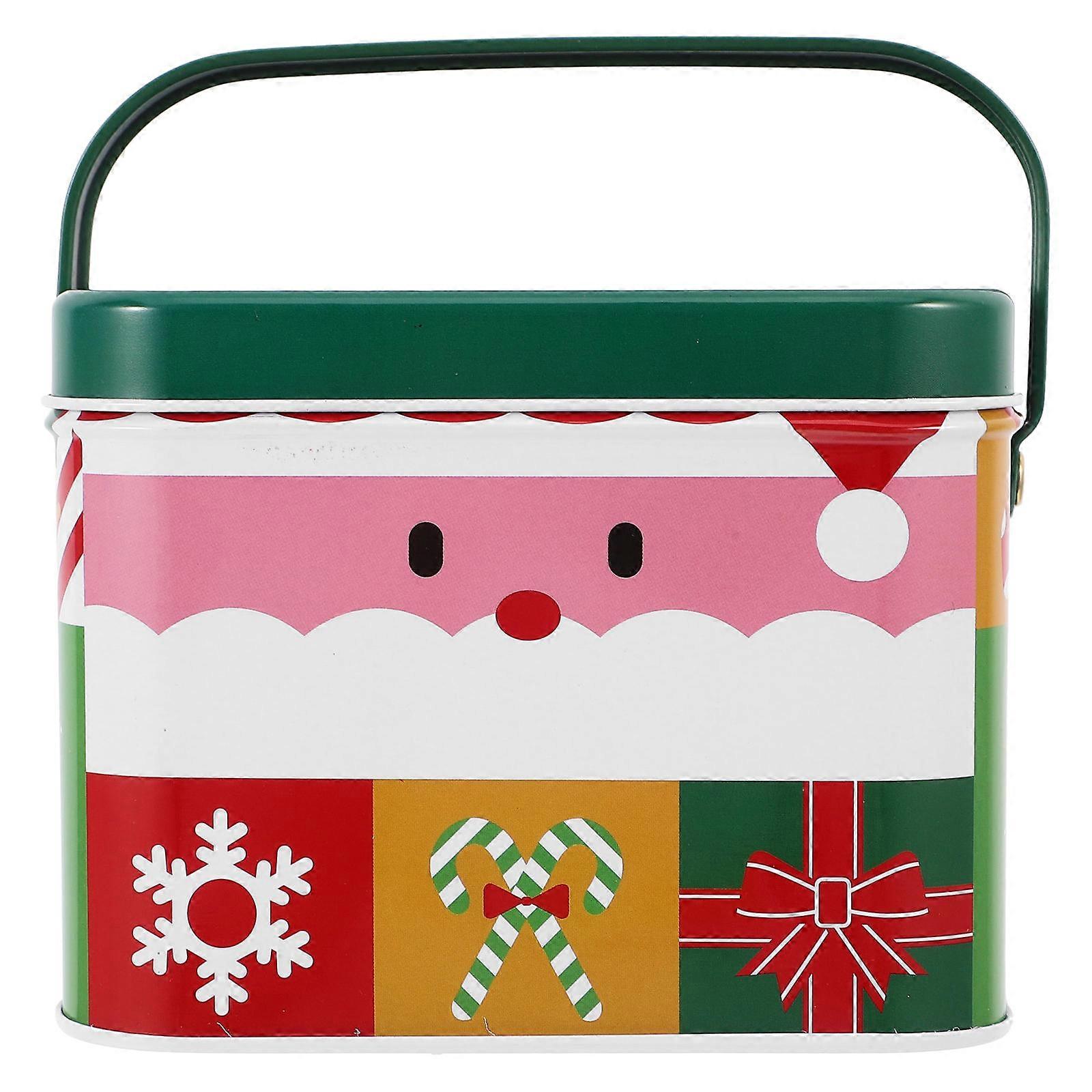 Multi Color Metal Biscuit Storage Container for Snack Keeping