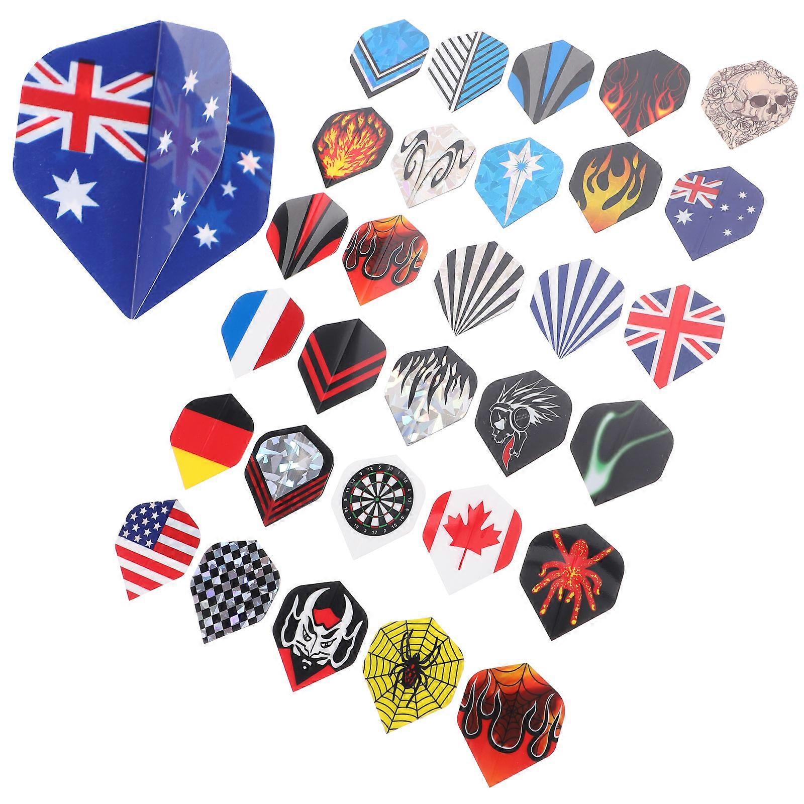 Lightweight 180 Pcs Replaceable Wings Creative Tails For Adults Darts Convenient Supplies With Enhanced Flight Stability