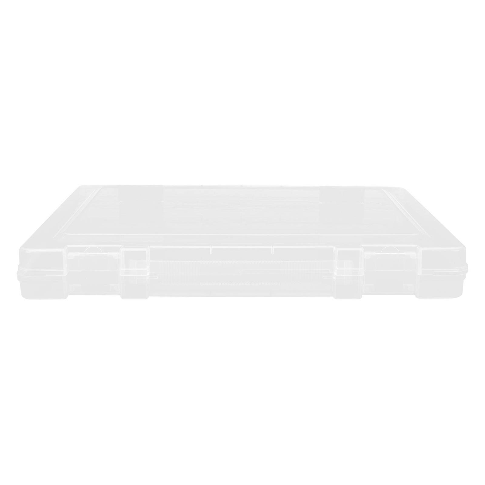 Transparent Household File Box for Storage Paper Organizer Accessory