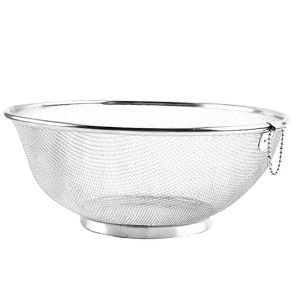 Stainless Steel Fruit Vegetable Basket for Storage 2Pcs Silver Kitchen Tool