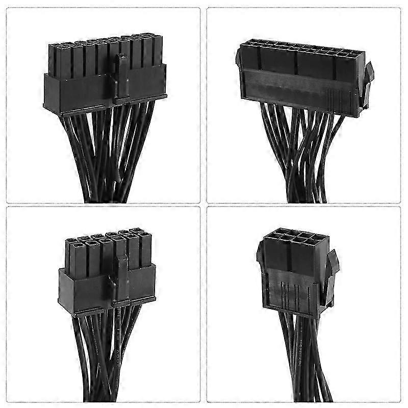 Power Conversion Cable 24Pin to 18Pin, 8Pin to 12Pin,for HP Z440 Z640