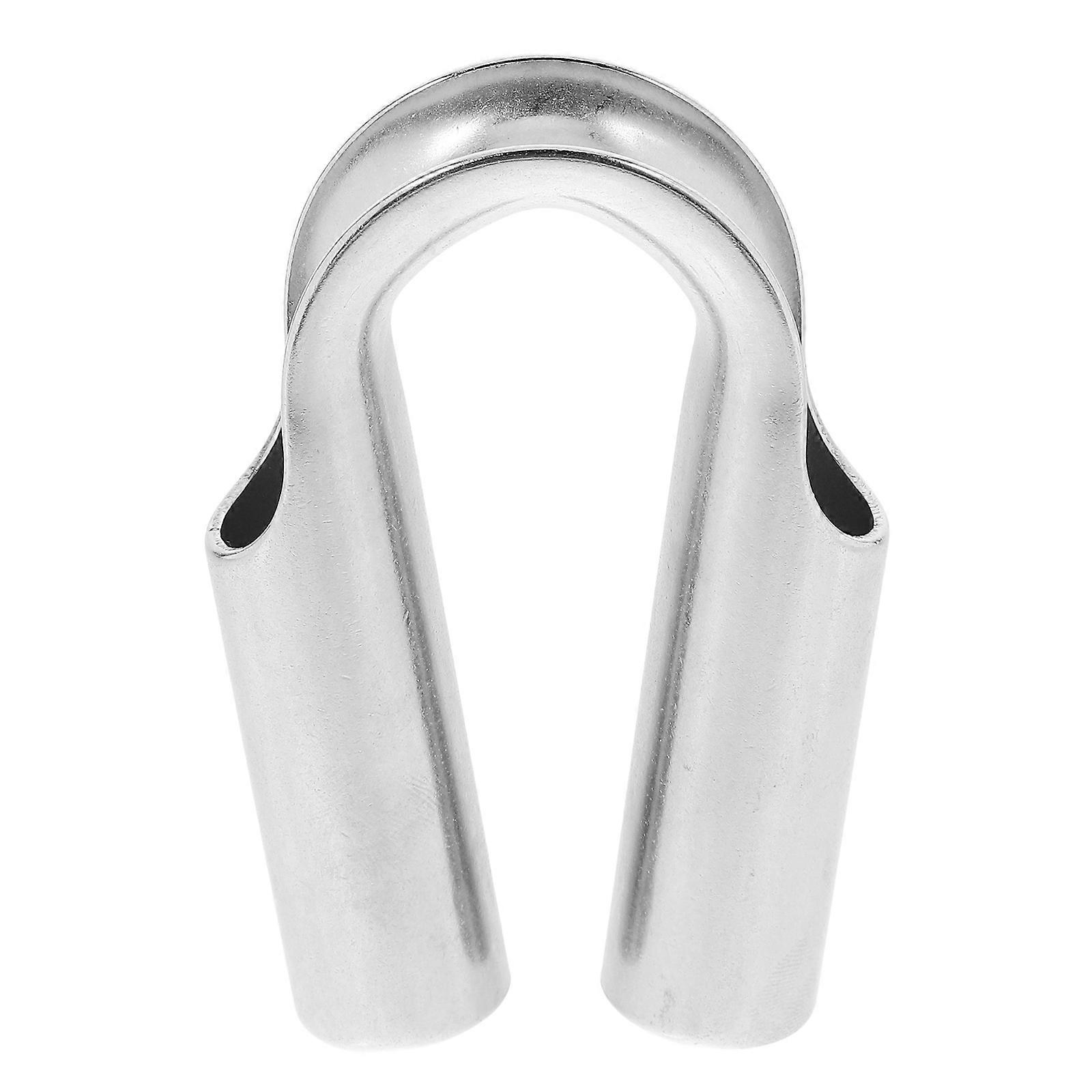 Stainless Steel Rope Thimble for Wire Rope 2Pcs Heavy Duty Rigging Cable