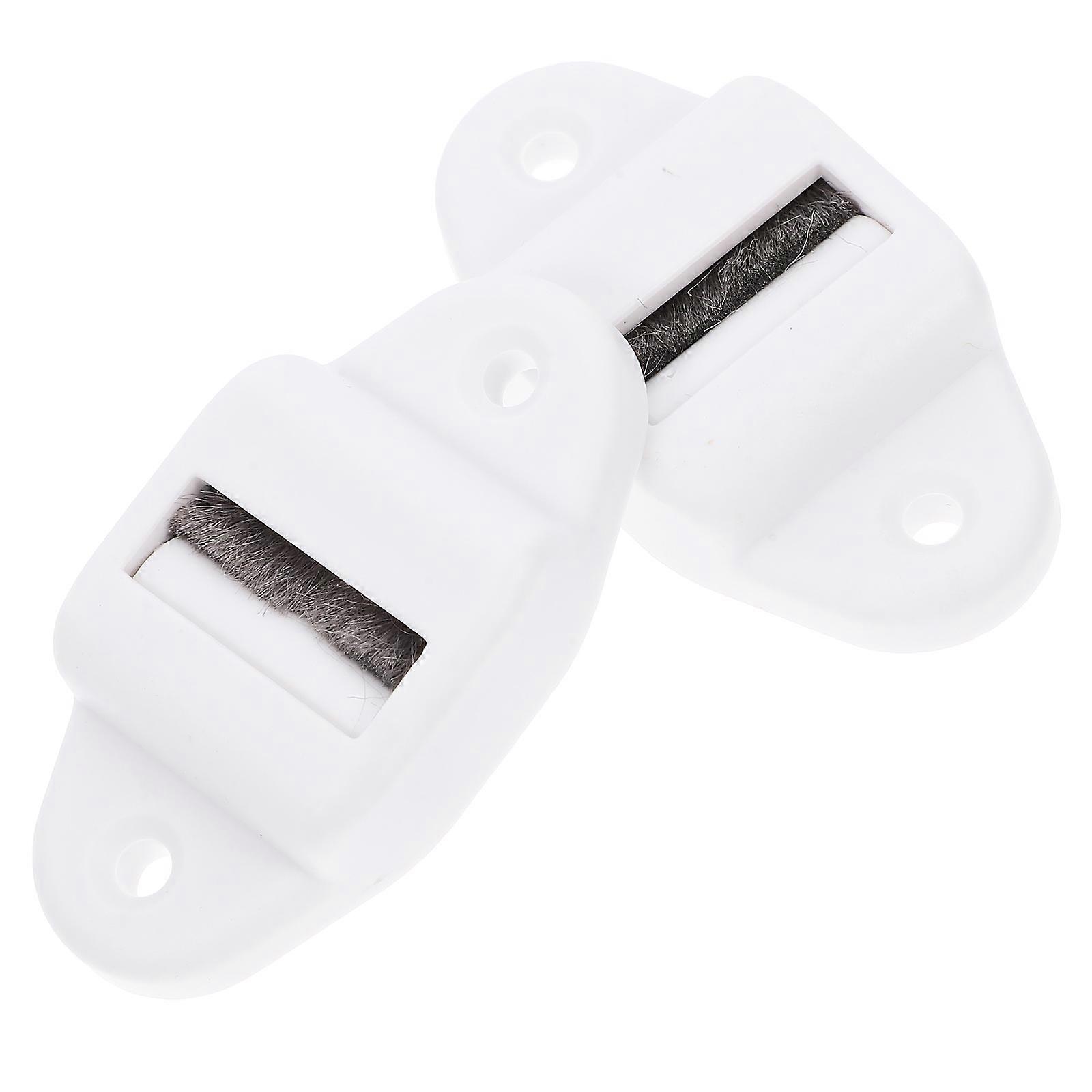 White Belt Guide Roller for Blind Curtain Gliders 10Pcs Set