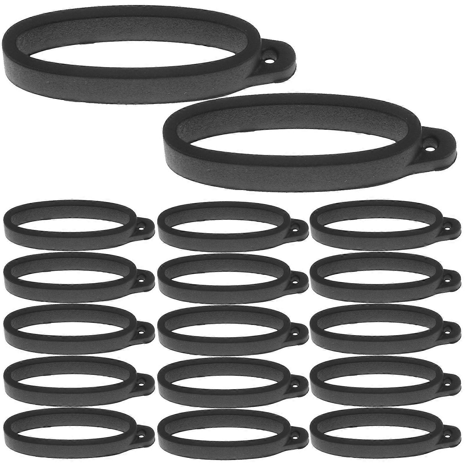 Soft Silicone Hanging Rings Gadget Anti-Lost Strap 60Pcs