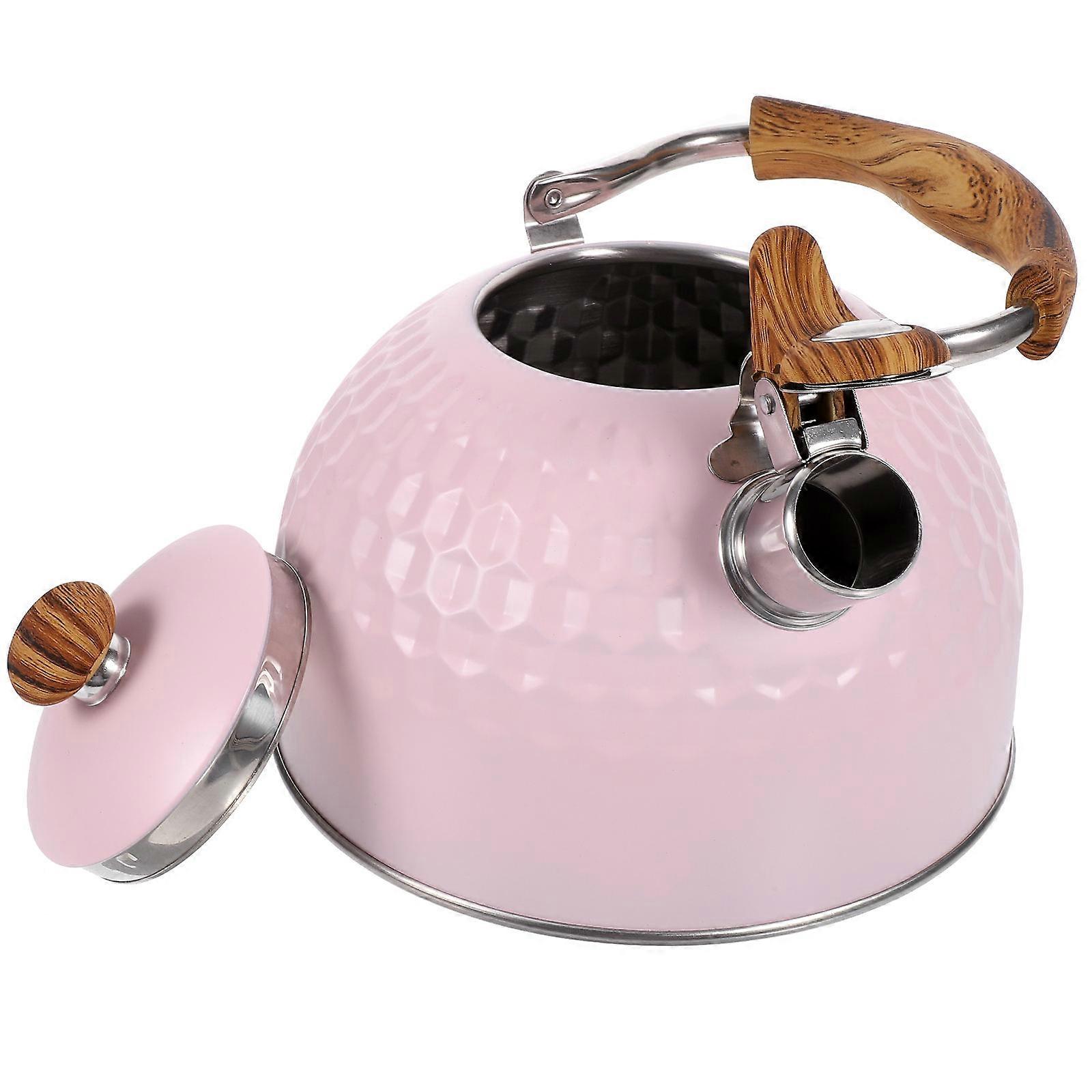 Stainless Steel Whistling Kettle Perfect For Kitchen Use 23.00X21.50X19.00CM Blending Functionality With Sounding 1Pcs