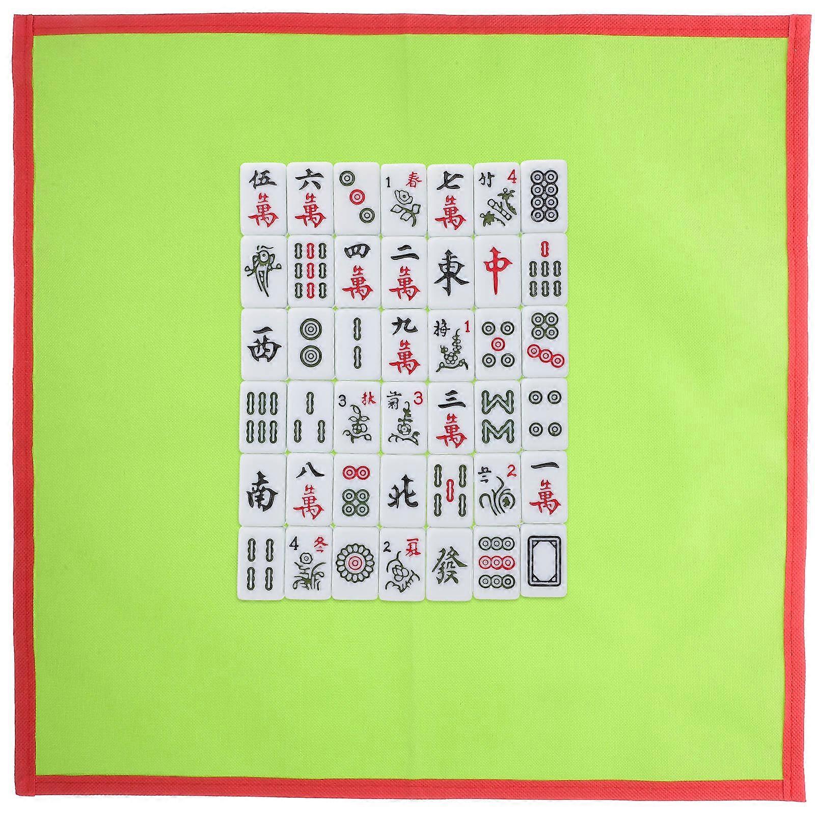 Chinese Mahjong Game Mahjong Game Set for Travel Portable 2Sets