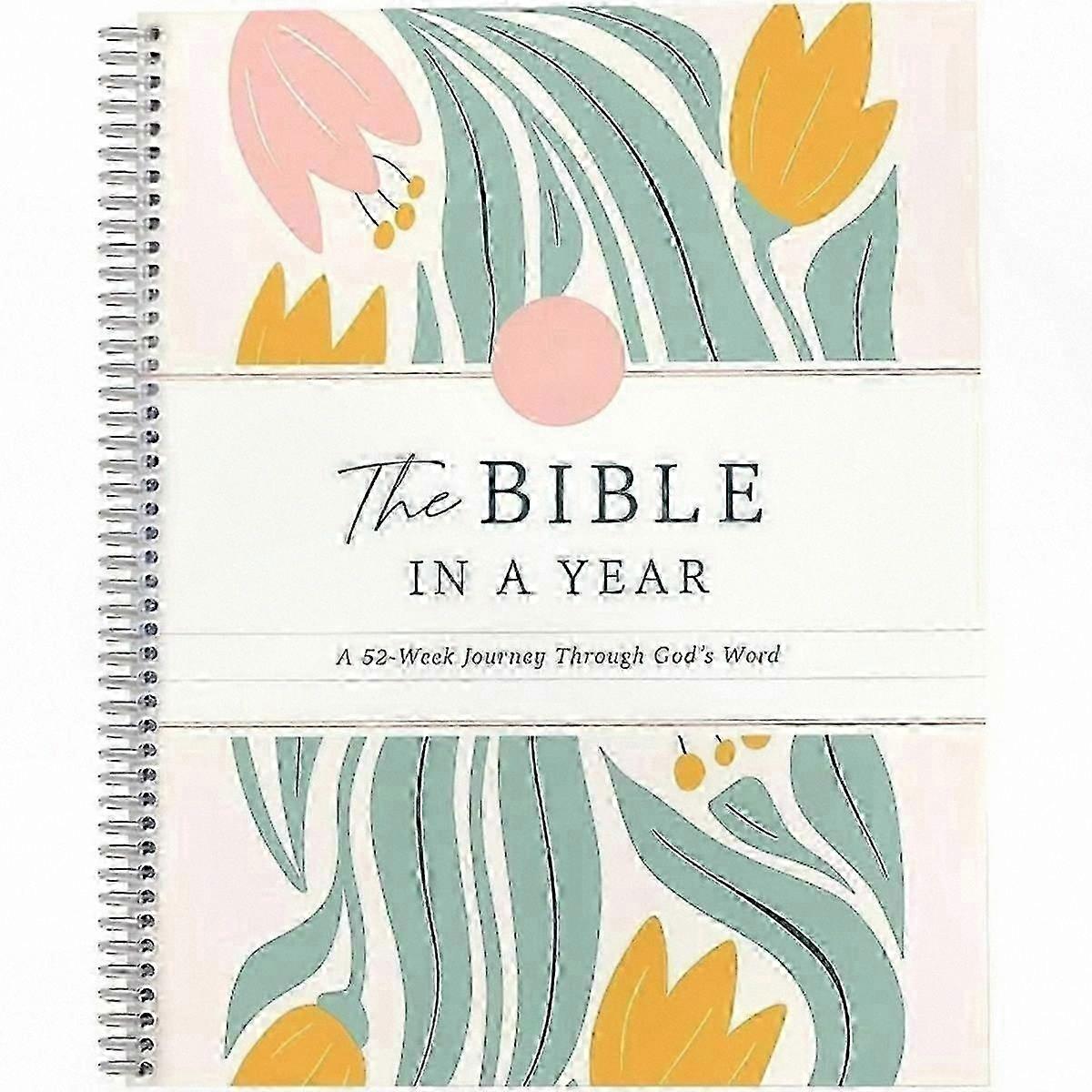 Yearly Scripture Journey: 52-Week Spiral Study Planner for Bible Exploration