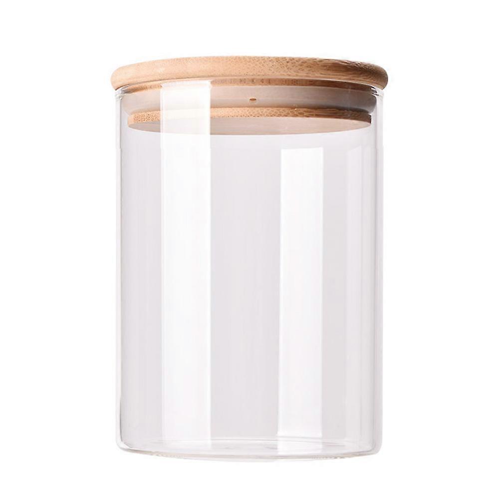 Cereal Containers High Borosilicate Glass Jar for Storage 3Pcs Assorted Color