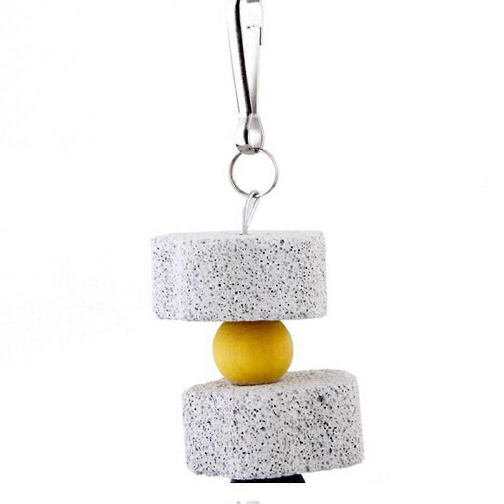 Pet Chew Toy Parrot Hamster Teeth Grinding Stone Set 3Pcs Pack