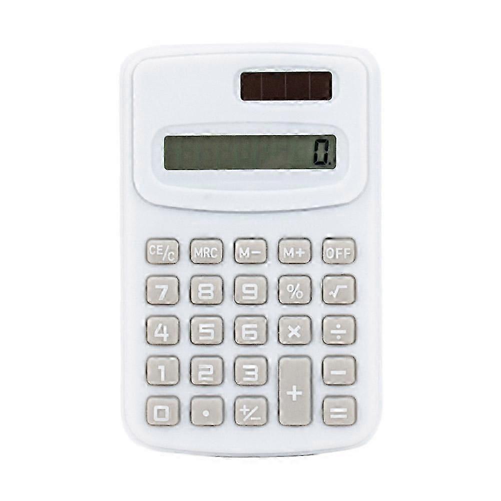 Digit Calculator Solid Color Mini Portable Student Gift School Office Supply