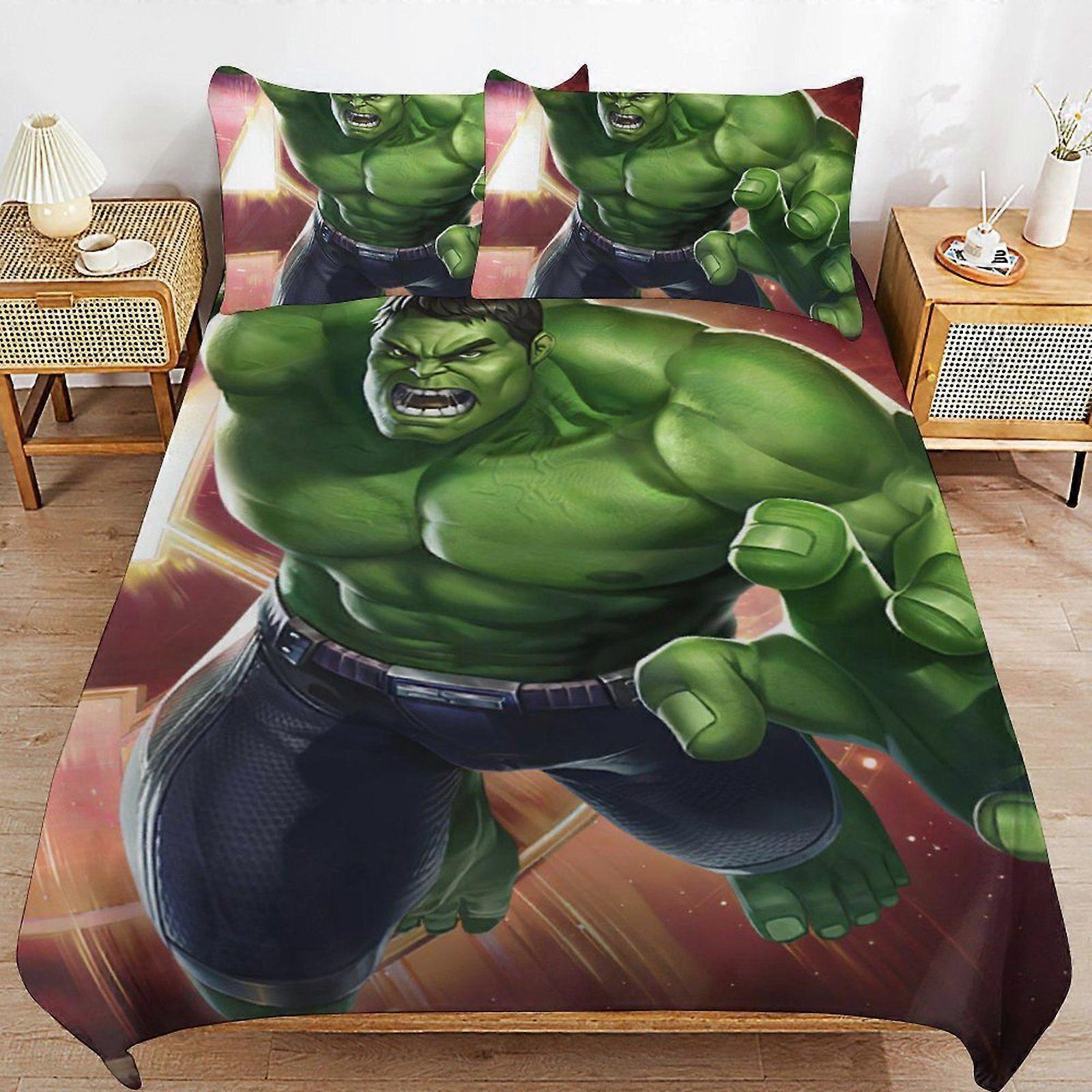 a67 Justice League Flexible Fit Bedding Ready Stitch Line Wrinkle Free Soft Zipper Duvet Cover Sets Use Case b67