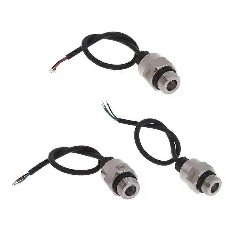 3/8 Pressure Transducer Sensor Pressure Sensor 1% Accuracy Input 5V Output 05-45V for Water Oil