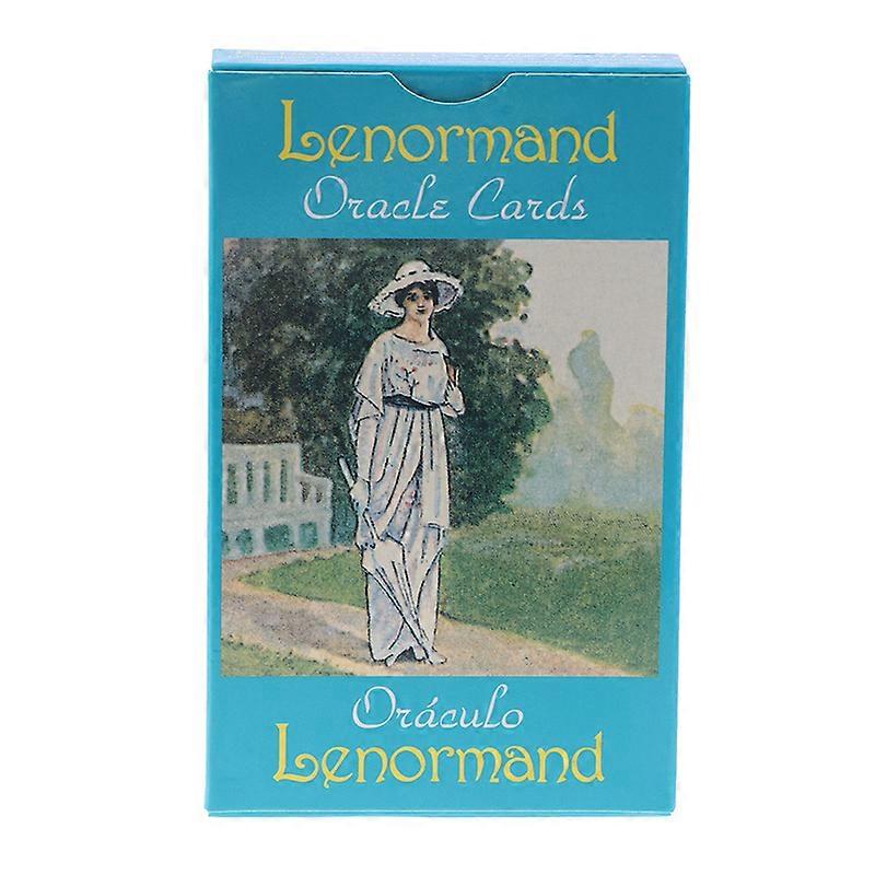 Mini lenormand oracle cards with paper manual