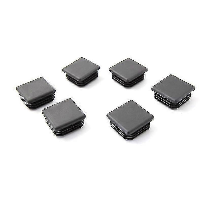 10pcs 1-1/2 Inch Square Plastic Plug, Pipe Plug, Square Inner Plug, Pipe Tubing End Cap, Durable Chair Glide