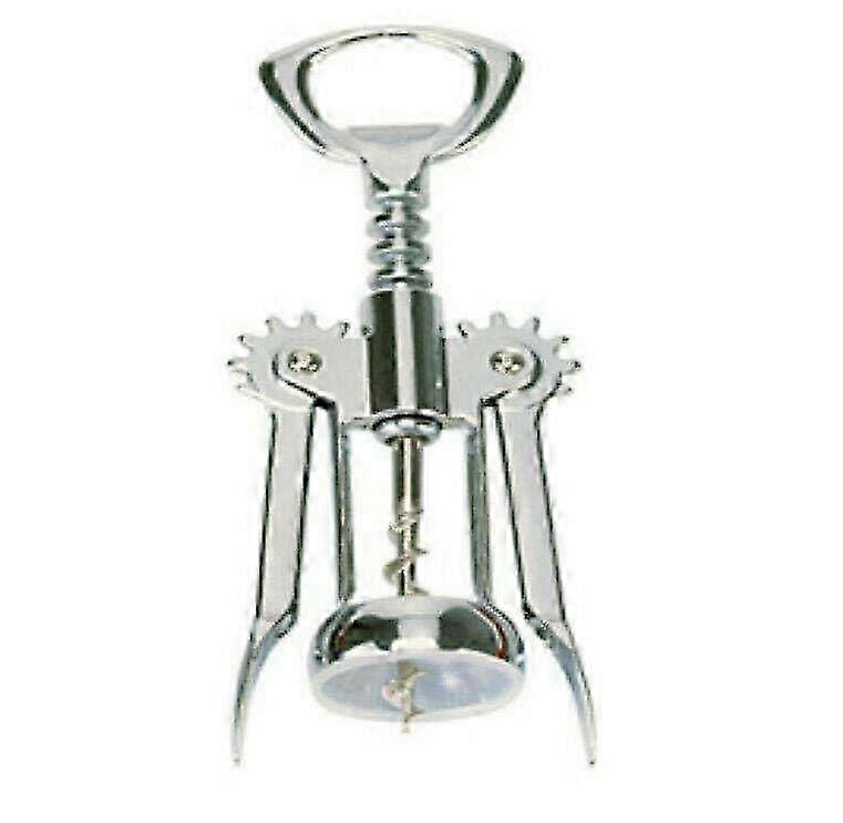 Winged corkscrew for wine opening and bartender use 7-1/2'